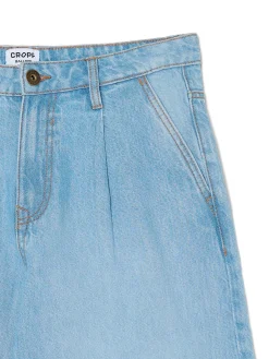 Cropp Jeansy|Baggy*Jasne jeansy balloon baggy niebieski