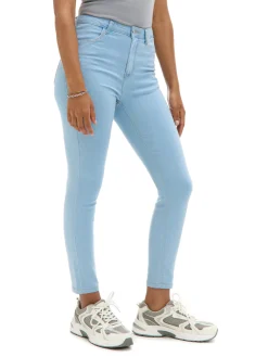 Cropp Jeansy*Jasne jeansy push up PETITE niebieski
