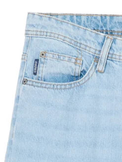 Cropp Jeansy*Jasne jeansy relaxed niebieski