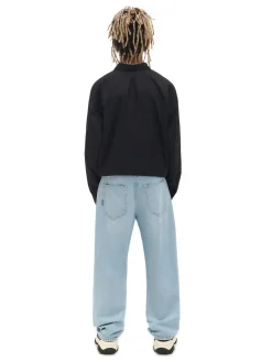 Cropp Jeansy*Jasne jeansy relaxed niebieski