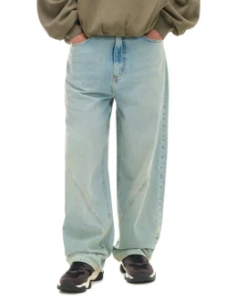 Cropp Jeansy|Baggy*Jasne jeansy super baggy niebieski