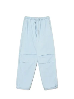 Cropp Jeansy*Jasnoe jeansy parachute niebieski