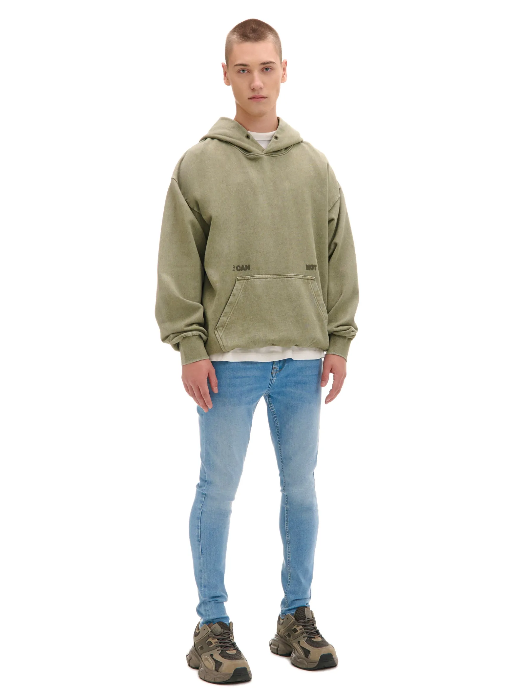 Cropp Jeansy*Jasnoe jeansy skinny niebieski