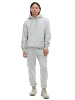 Cropp Bluzy|Sety*Jasnoszara bluza regular z kapturem jasnyszary