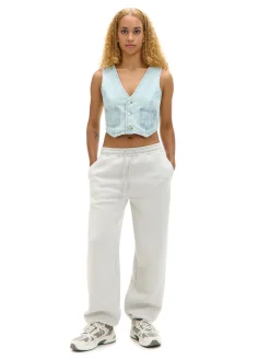 Cropp Spodnie*Jasnoszare dresowe joggery jasnyszary