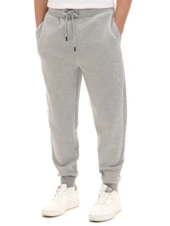 Cropp Spodnie*Jasnoszare dresowe joggery regular jasnyszary