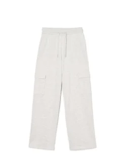 Cropp Spodnie*Jasnoszare spodnie dresowe jasnyszary