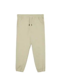 Cropp Spodnie*Jasnozielone dresowe joggery loose zielony