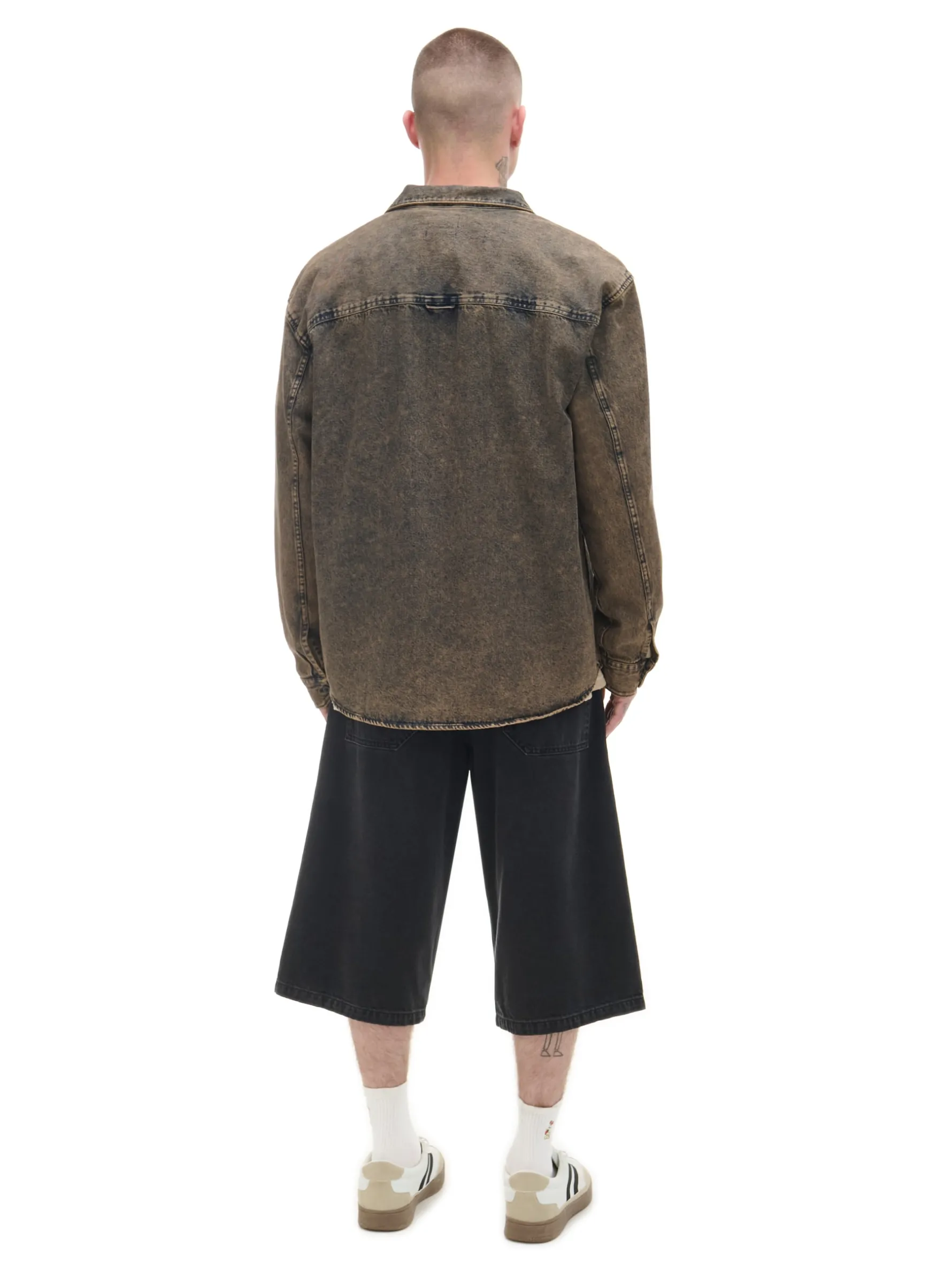 Cropp Denim|Koszule*Jeansowa koszula vintage szary