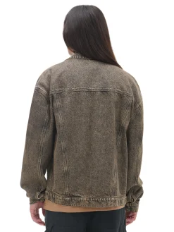 Cropp Kurtki, Płaszcze|Denim*Jeansowa kurtka katanka oversize brązowy