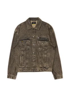 Cropp Kurtki, Płaszcze|Denim*Jeansowa kurtka katanka oversize brązowy