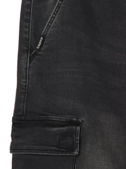 Cropp Jeansy*Jeansowe joggery szary