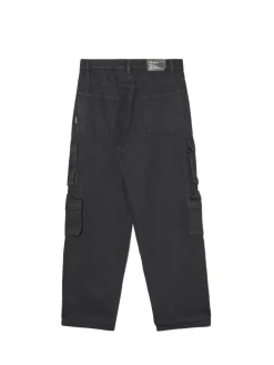 Cropp Jeansy|Baggy*Jeansy baggy multipockets czarny
