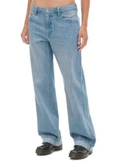 Cropp Jeansy*Jeansy baggy w stylu vintage niebieski