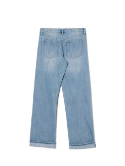 Cropp Jeansy*Jeansy baggy w stylu vintage niebieski