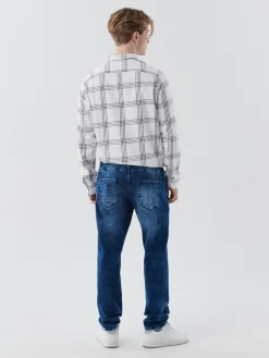 Cropp Jeansy*Jeansy męskie klasyczne niebieski