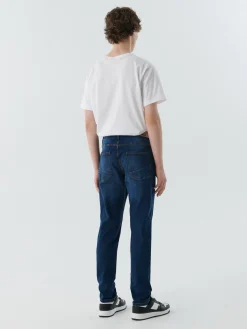 Cropp Jeansy*Jeansy męskie slim fit granatowy