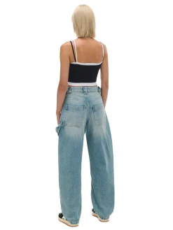 Cropp Jeansy*Jeansy skater niebieski