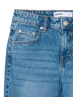 Cropp Jeansy*Jeansy skinny flare niebieski