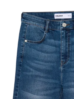 Cropp Jeansy*Jeansy skinny z kieszeniami niebieski