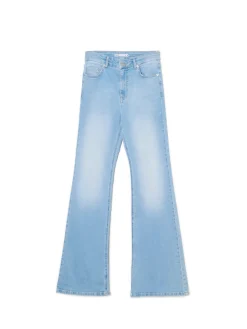 Cropp Jeansy*Jeansy slim flare niebieski