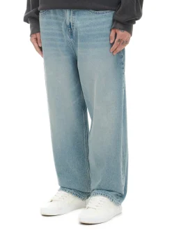 Cropp Jeansy|Baggy*Jeansy super baggy niebieski