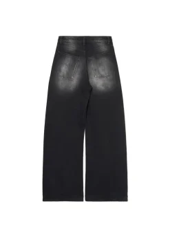 Cropp Jeansy*Jeansy wide leg typu barrel czarny