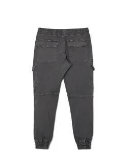 Cropp Spodnie*Joggery cargo jasnyszary