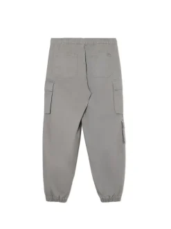 Cropp Spodnie*Joggery loose z kieszeniami cargo szary