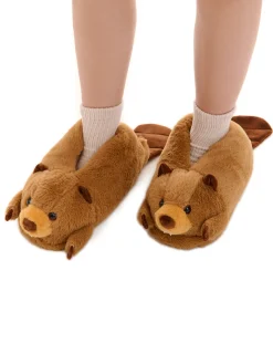 Cropp Kapcienew|Cozy*Kapcie bobry szary