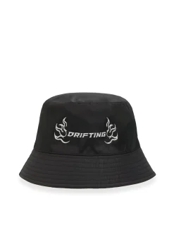 Cropp Czapki*Kapelusz bucket hat z naszywką czarny