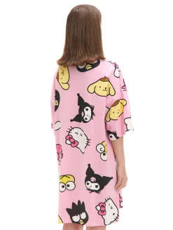 Cropp Piżamy*Koszula nocna Hello Kitty & Friends różowy