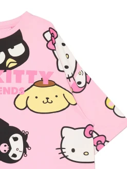 Cropp Piżamy*Koszula nocna Hello Kitty & Friends różowy