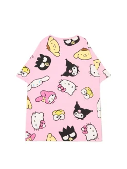 Cropp Piżamy*Koszula nocna Hello Kitty & Friends różowy