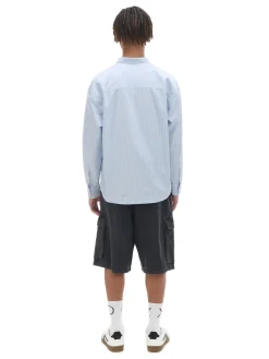 Cropp Koszule*Koszula w e paski niebieski