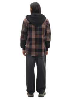 Cropp Koszule*Koszula z kapturem i kieszeniami beżowy