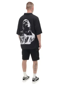 Cropp Koszule*Koszula z nadrukiem Pusha T. czarny