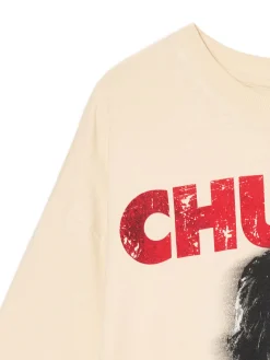 Cropp Unisex|Unisex*Koszulka Laleczka Chucky UNISEX beżowy