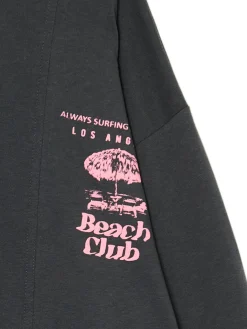 Cropp Koszulki*Koszulka longsleeve z amerykańskim motywem szary