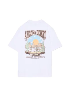 Cropp Koszulki*Koszulka polo z obustronnym nadrukiem biały