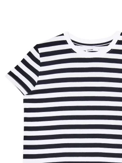 Cropp Koszulki, Topy*Koszulka w biało-czarne paski wielobarwny