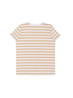 Cropp Koszulki, Topy*Koszulka w paski beżowy
