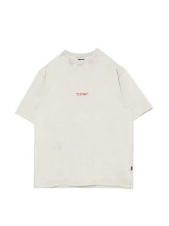 Cropp Koszulki*Koszulka z haftem i nadrukiem jasnyszary