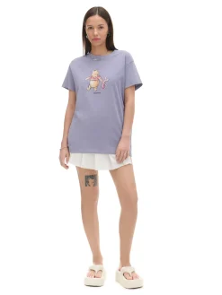 Cropp Koszulki, Topy*Koszulka z Kubusiem Puchatkiem i Prosiaczkiem niebieski