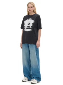 Cropp Unisex|Unisex*Koszulka z motywem twarzy UNISEX czarny