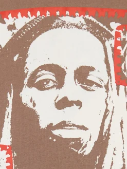 Cropp Koszulki*Koszulka z nadrukiem Lil Wayne beżowy