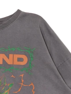 Cropp Koszulki*Koszulka z nadrukiem muzycznym szary