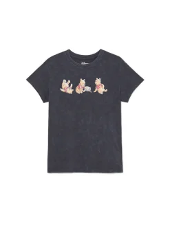 Cropp Koszulki, Topy*Koszulka z nadrukiem Winnie The Pooh szary