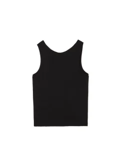 Cropp Koszulki, Topy*Koszulka z wycięciem z przodu czarny