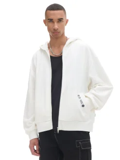 Cropp Bluzy*Kremowa bluza z motywem smoka kremowy